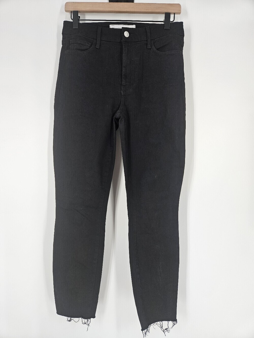 Frank & Eileen Black Sligo Raw Hem Skinny Jeans - Picture 2 of 15